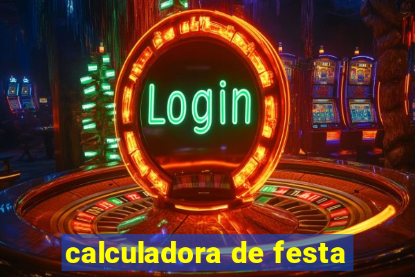 calculadora de festa